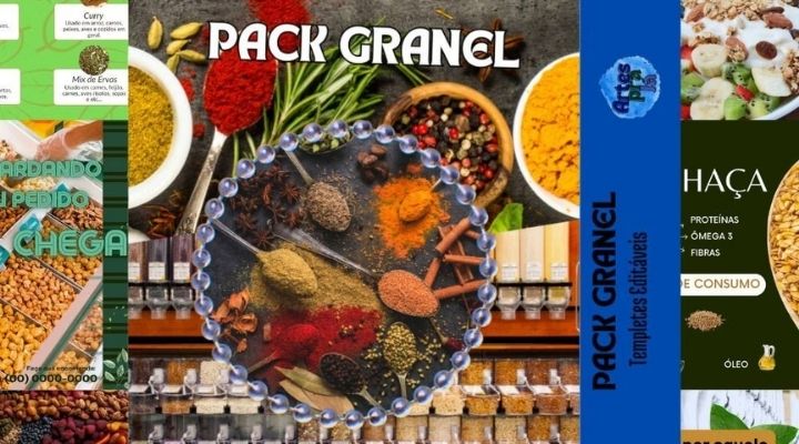 Pack Social Media para Lojas de Produto Natural